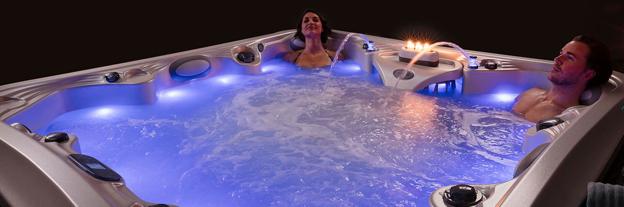 Marquis hot tub lighting options