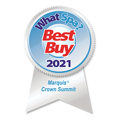 WhatSpa Summit Best Buy award badge for 2021